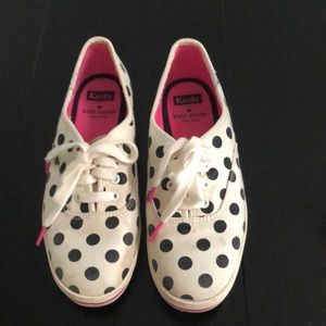 Kate Spade / Keds, Black dot shoes